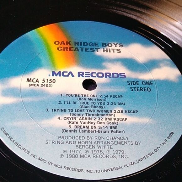 MCA Records Vinyl Album with Tracklist - Picture 7 of 9
